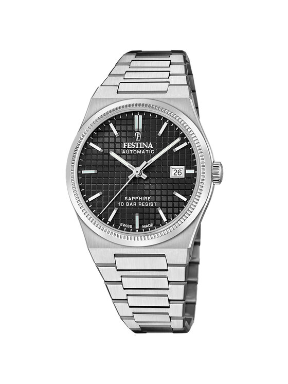 Festina Festina Zegarek F20028-4 Srebrny
