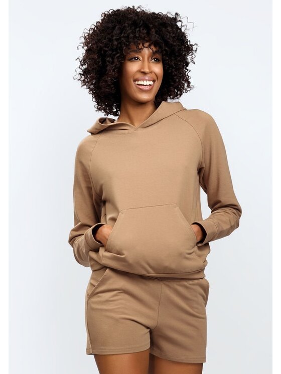 DKaren Sport DKaren Sport Dres Kkoko Brązowy Slim Fit