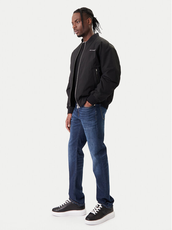KARL LAGERFELD KARL LAGERFELD Blugi 265501 500843 Bleumarin Slim Fit