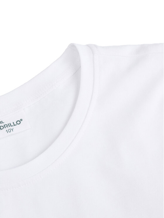 Coccodrillo Coccodrillo Majica WC5143219VGD Bela Regular Fit