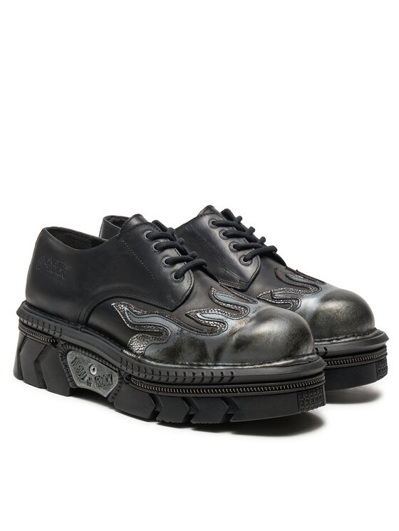 NEW ROCK NEW ROCK Laisvalaikio batai M-1553-S1 Juoda