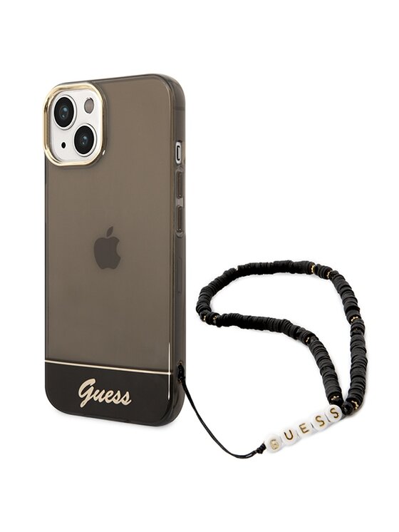 Etui na telefon Guess, Czarne, iPhone 14 Plus