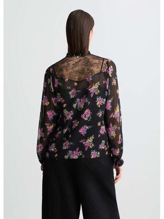 Liu Jo Liu Jo Blusa WA5252T4050M9473 Nero Regular Fit