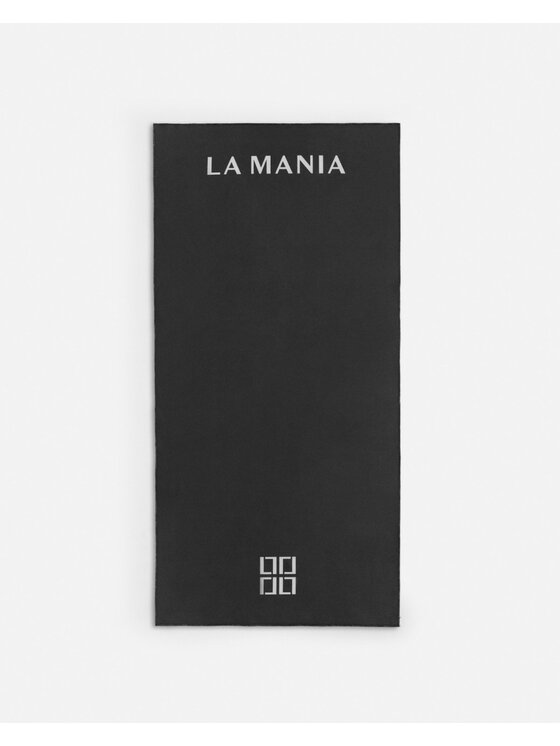La Mania La Mania Ręcznik Floa Czarny