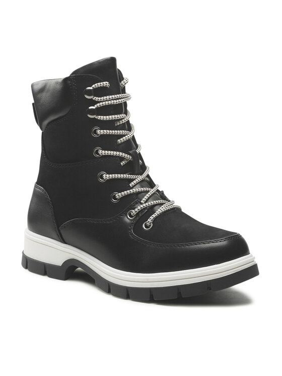 Jenny Fairy Jenny Fairy Schnürstiefeletten WS5671-01 Schwarz