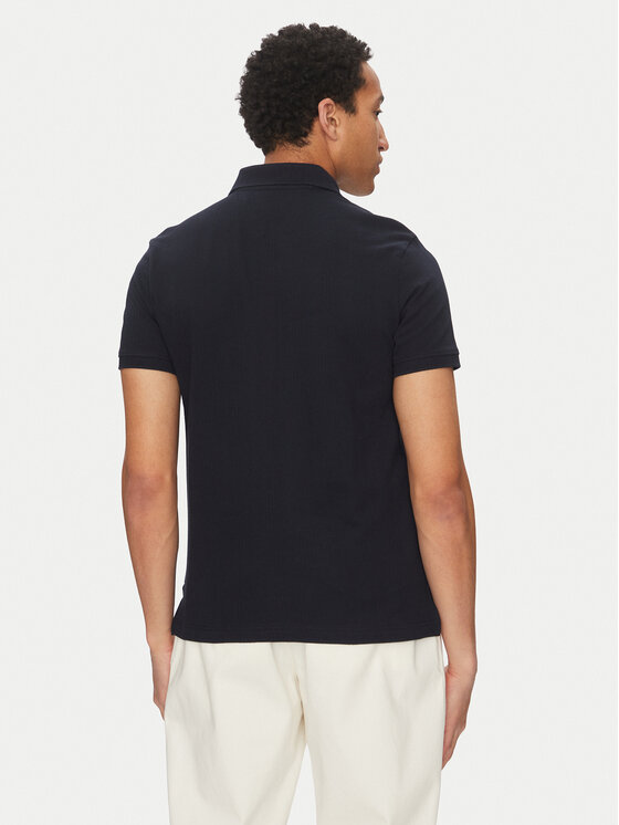Tommy Hilfiger Tommy Hilfiger Polokošeľa Vertical MW0MW38951 Tmavomodrá Regular Fit