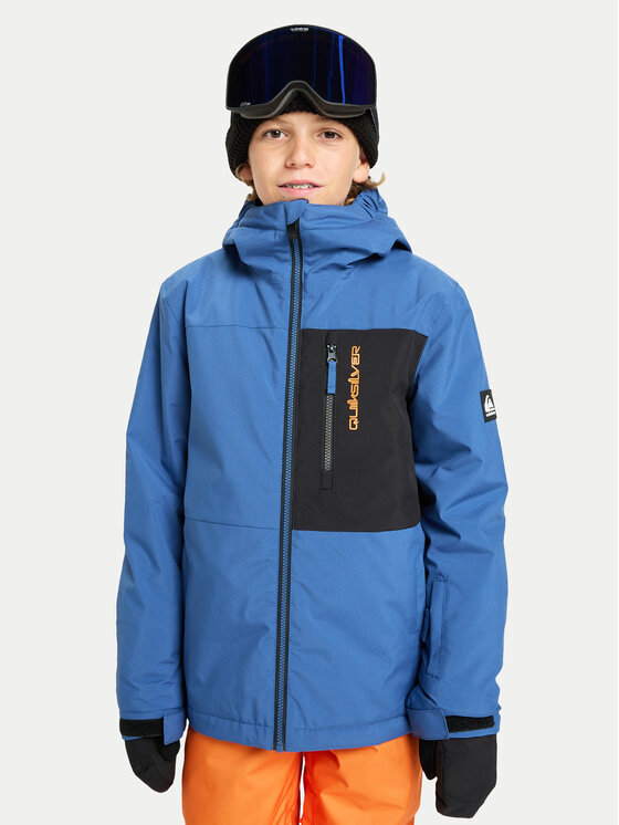 Quiksilver Geacă pentru snowboard Side Hit Solid EQBTJ03221 Albastru Regular Fit