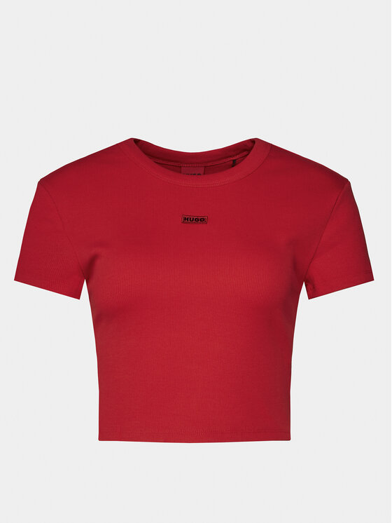 HUGO Hugo T-shirt Deluisa_1 50508636 Crvena Slim Fit