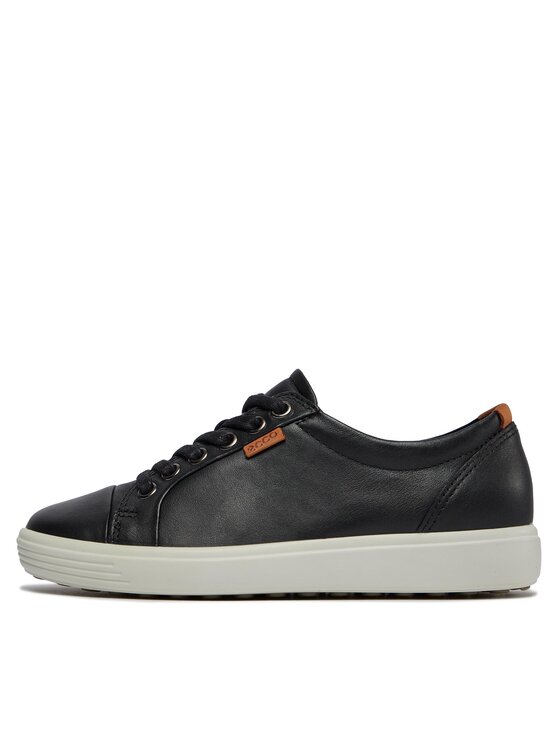 ECCO ECCO Sneakersy Soft 7 Ladies 43000301001 Czarny