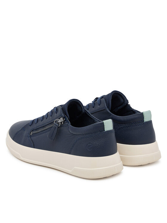 ECCO ECCO Sneakersy 22381354668 Tmavomodrá