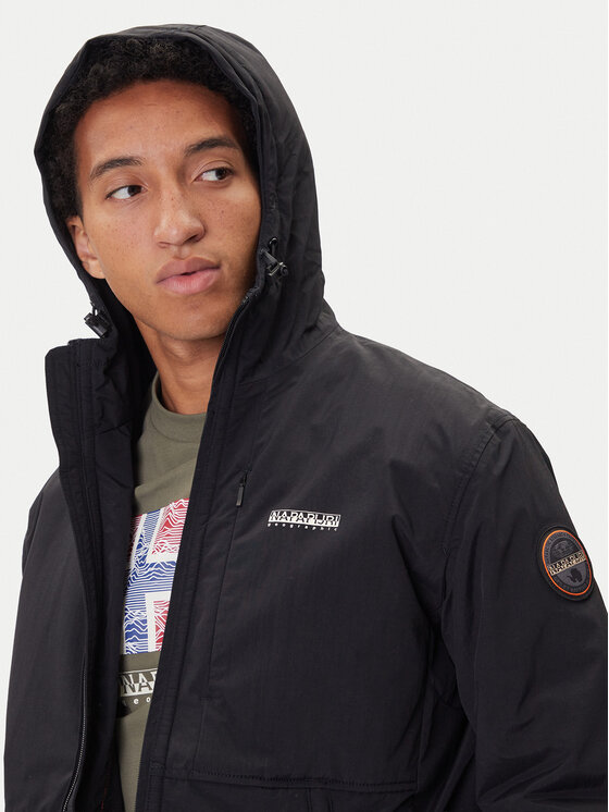 Napapijri Napapijri Übergangsjacke A-Tundra Wint 1 NP0A8928 Schwarz Regular Fit