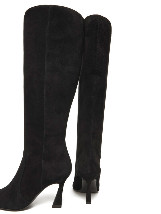 Stuart Weitzman Stuart Weitzman Kozaki Vinnie Zip SM588 Czarny