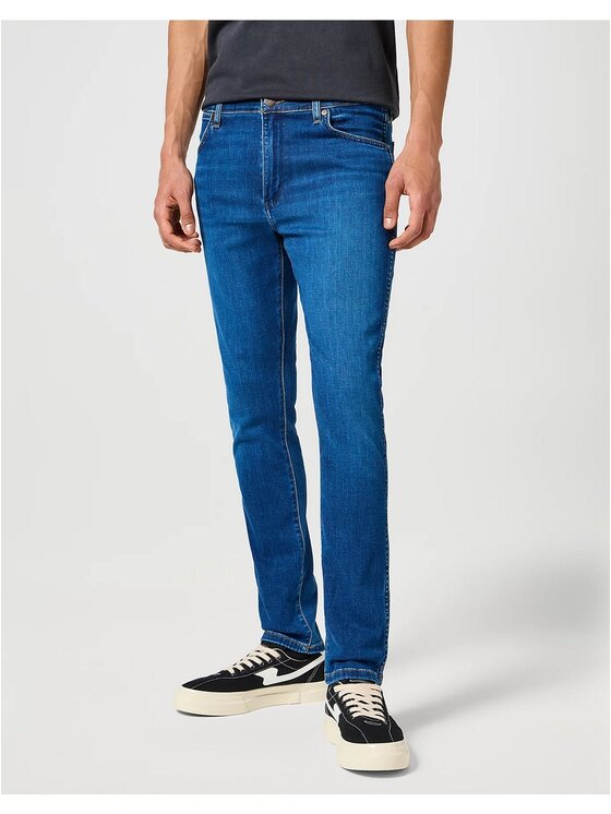 Wrangler Wrangler Jeansy Larston Niebieski Slim Fit