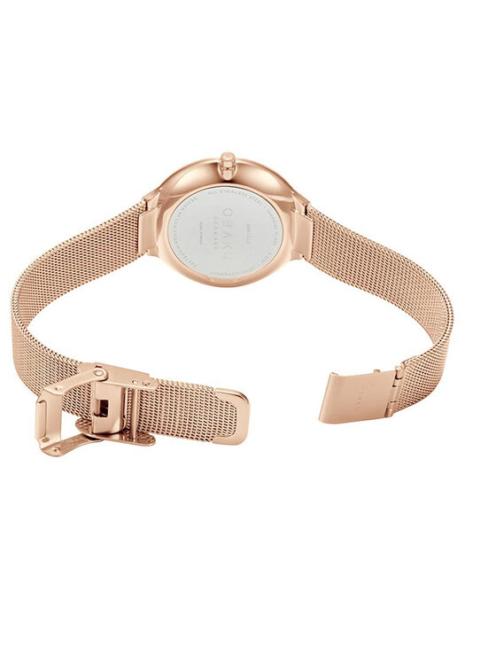 Obaku Obaku Hodinky V240LXVWMV Růžové zlato