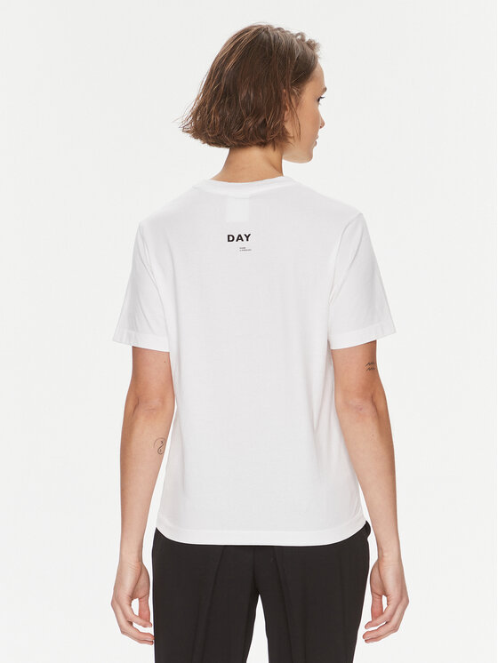 DAY BIRGER ÉT MIKKELSEN DAY BIRGER ÉT MIKKELSEN Tričko Parry 100424 Biela Regular Fit