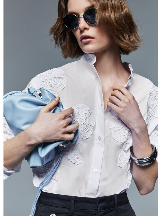 Liu Jo Liu Jo Camicia CA6170T039A11111 Bianco Loose Fit