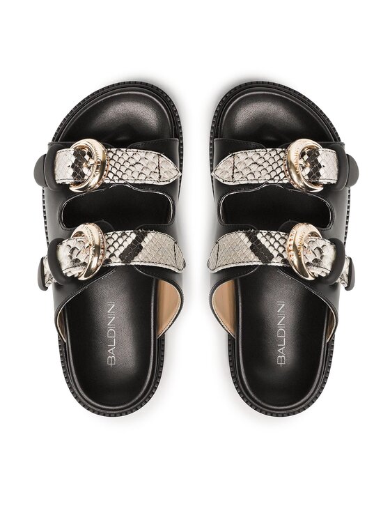 Baldinini Baldinini Pantoletten D3E060P1VIPHNERC Schwarz