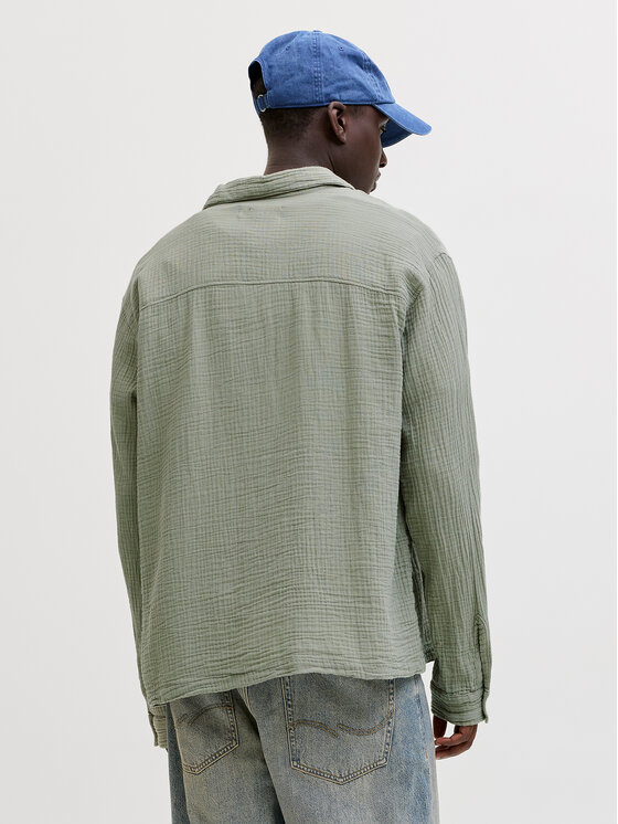 Jack & Jones Jack & Jones Košulja Nantucket 12291804 Zelena Relaxed Fit