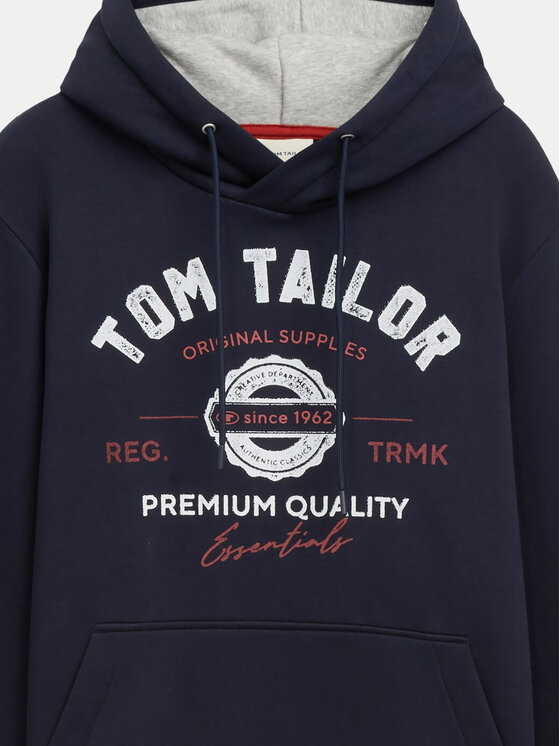 Tom Tailor Tom Tailor Bluza 1043292 Granatowy Regular Fit