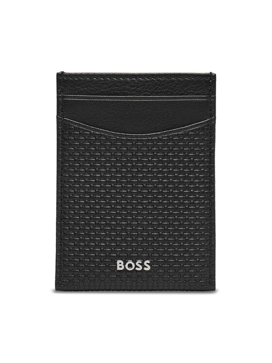 BOSS BOSS Sada peněženka a pouzdro na karty 50563867 Černá