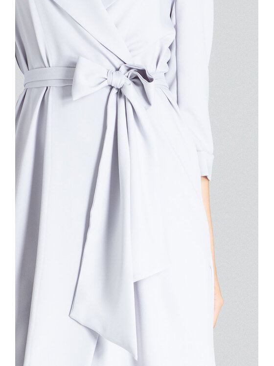 FIGL FIGL Vestito da giorno M680 Grigio Regular Fit