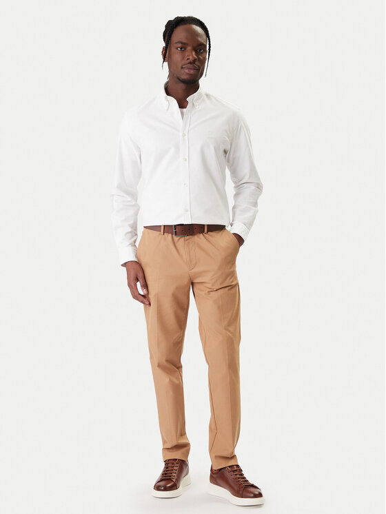 BOSS BOSS Camicia H-Liam 50555966 Bianco Regular Fit