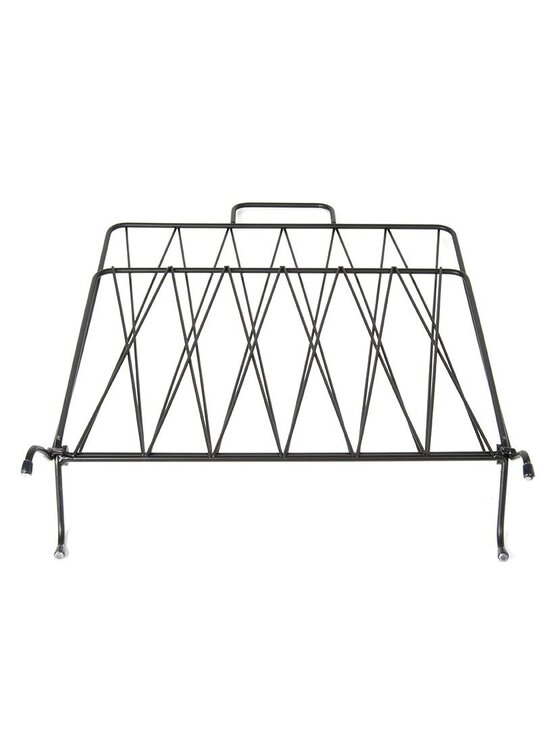 MIAhome MIAhome Gazetnik metalowy 45x40x26,5 cm NOUVIS Czarny