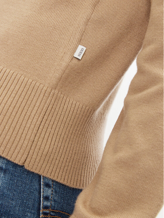 Guess Jeans Guess Jeans Maglione W4BR83 Z3HO2 Marrone Regular Fit