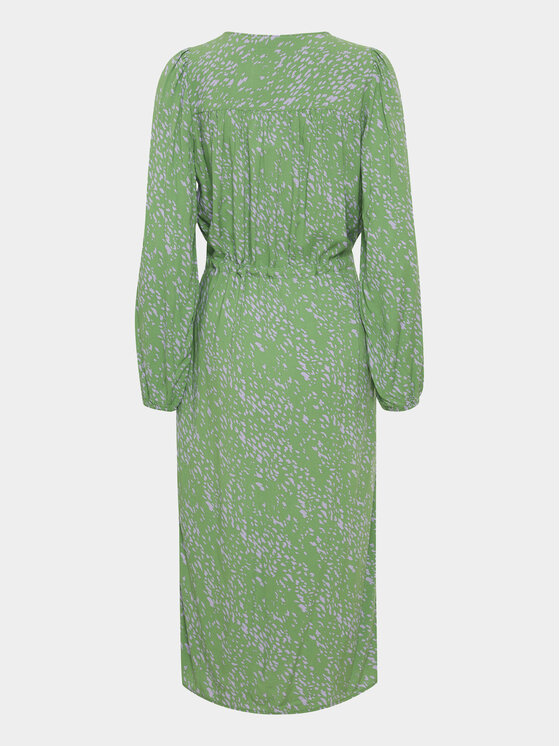Fransa Fransa Vestito chemisier 20613273 Verde Regular Fit