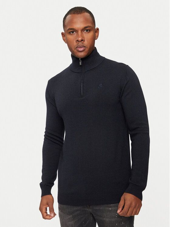 KARL LAGERFELD Sveter 655008 544399 Tmavomodrá Regular Fit