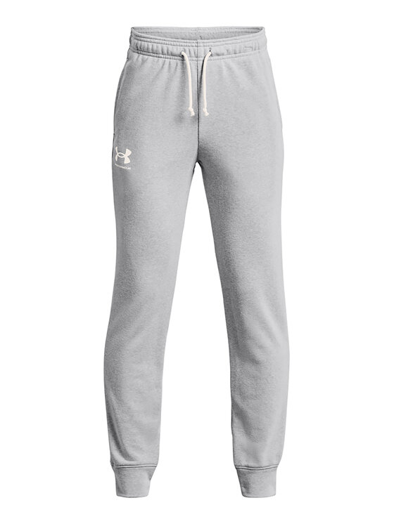 Under Armour Sporta bikses UA Rival Terry Jogger 1377254 Pelēks Regular Fit