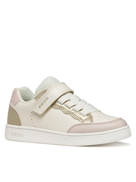 Geox Geox Sportcipők J Eclyper Girl J65LRB 054AJ C1M2X D Ekru