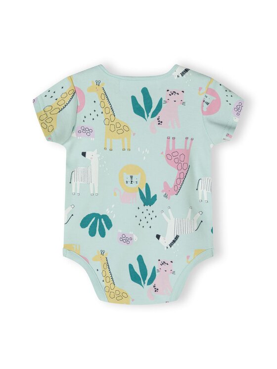 minoti minoti Body 24babypack39 Zielony Regular Fit