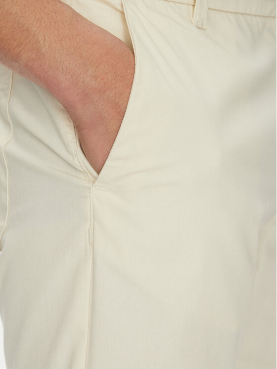 Only & Sons Only & Sons Szorty materiałowe Skal 22034682 Écru Slim Fit