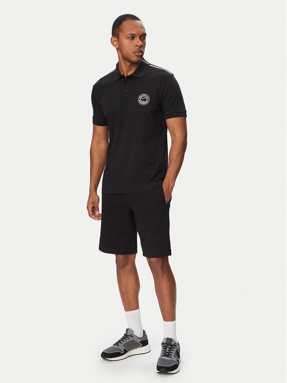BOSS BOSS Polo Open 50560261 Czarny Regular Fit