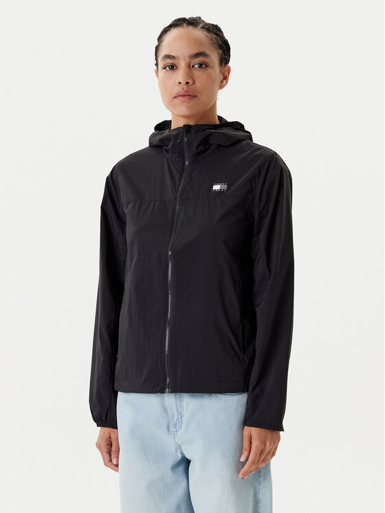 Tommy Jeans Tommy Jeans Széldzseki DW0DW21188 Fekete Regular Fit