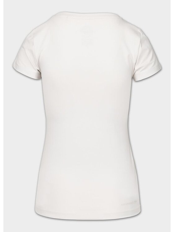 PITBULL PITBULL T-Shirt DISCOVERY LOGO Biały Regular Fit
