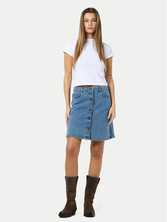 Noisy May Noisy May Farmer szoknya Ronnie 27032521 Kék Regular Fit