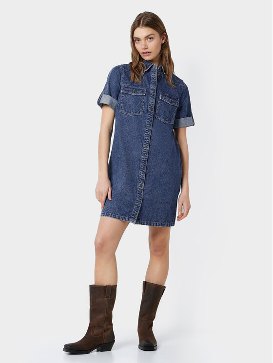 Noisy May Noisy May Teksakleit New Signe 27030040 Sinine Loose Fit