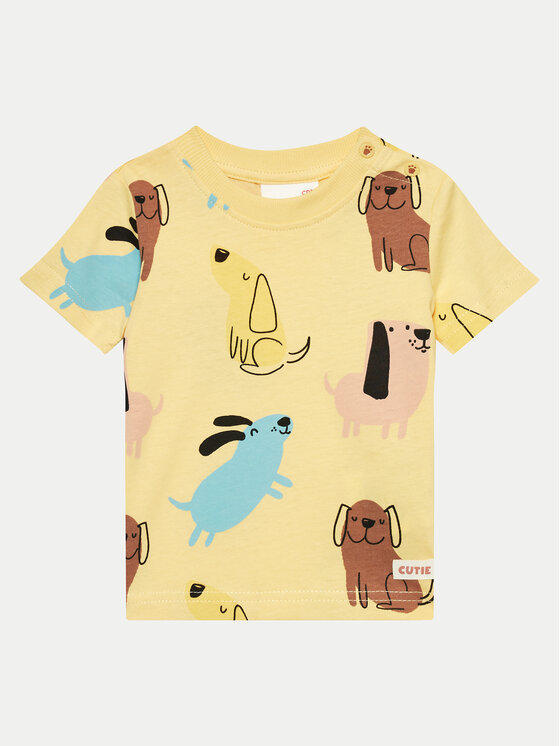 Coccodrillo Coccodrillo T-Shirt WC4143203HBN Žlutá Regular Fit