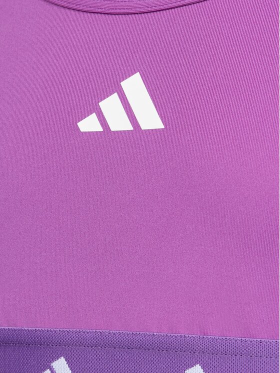 adidas adidas Biustonosz sportowy 136571 Fioletowy