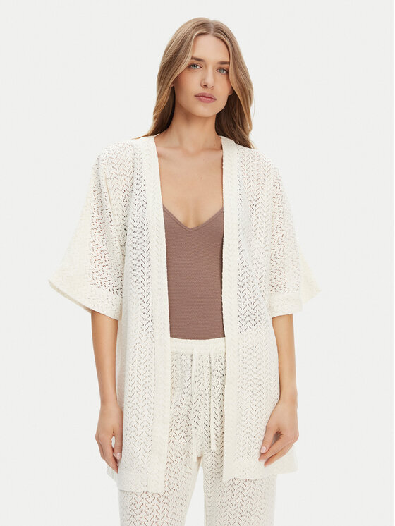 Roxy Damskie Pareo, rozmiar M/L, Écru, ERJX603450