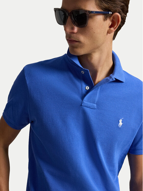Polo Ralph Lauren Polo Ralph Lauren Polo marškinėliai 710536856514 Mėlyna Regular Fit