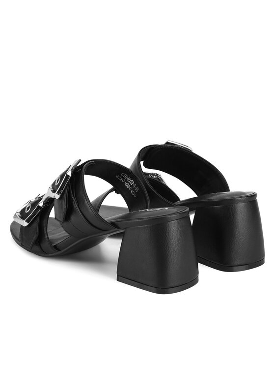 JENNY JENNY Klapki CD24022-1 Czarny