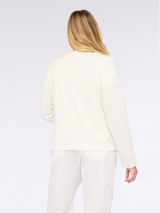 Fiorella Rubino Fiorella Rubino Felpa G911L008568N011 Bianco Regular Fit