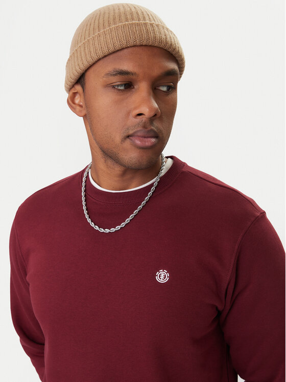 Element Element Mikina ELYFT00197 Bordó Regular Fit