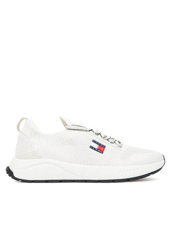 Sneakers Tommy Jeans Tjm Runner Knitted EM0EM01580 Écru
