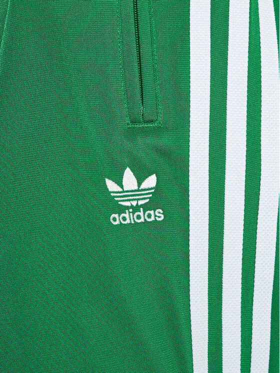 adidas adidas Donji dio trenerke Firebird IY9804 Zelena Regular Fit