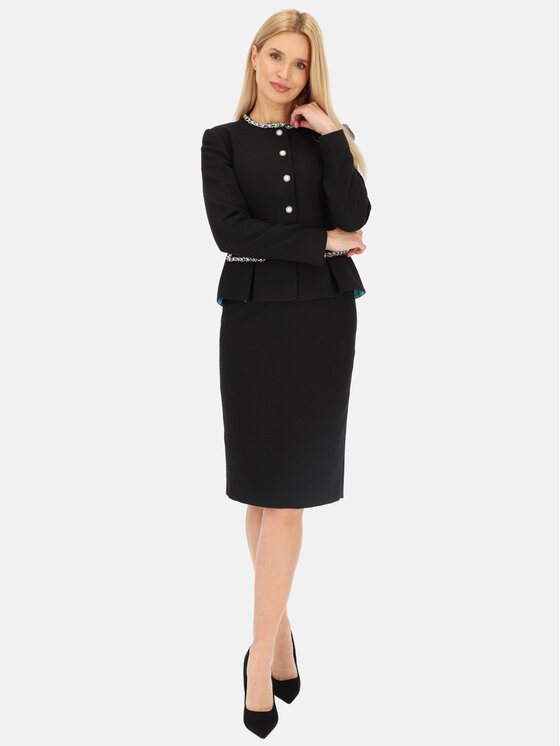 L’AF L’AF Marynarka Kori Czarny Slim Fit