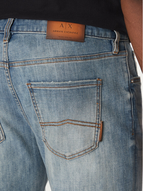 Armani Exchange Armani Exchange Džínsy XM000049 AF13331 MB001 Modrá Slim Fit